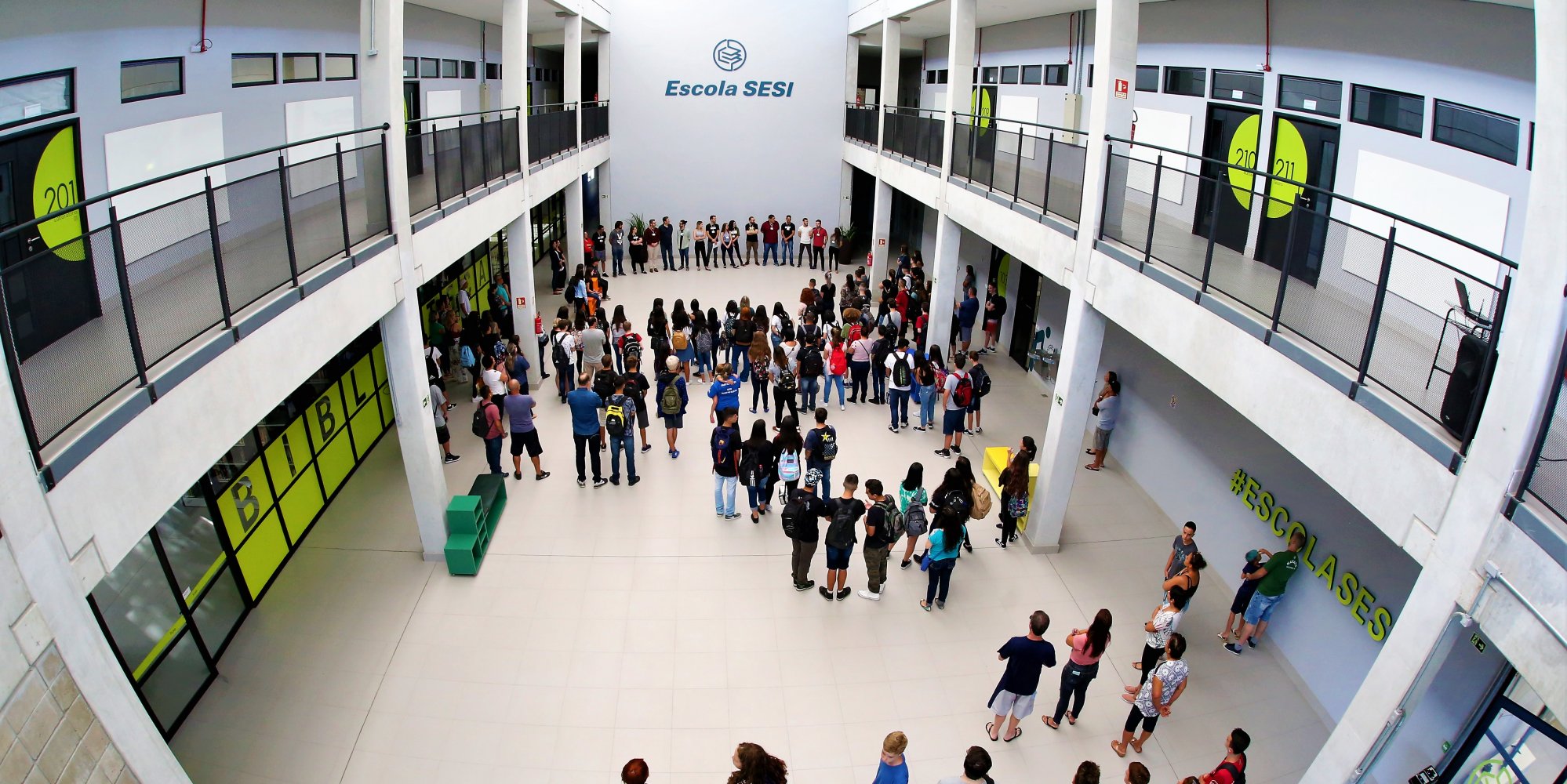 Escola Sesi de Ensino Médio de São Leopoldo inicia seu primeiro ano letivo