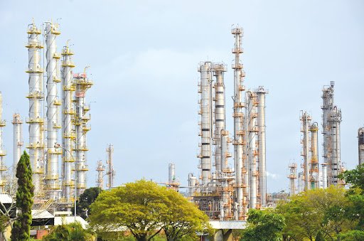 Imagem do polo petroquímico de triunfo